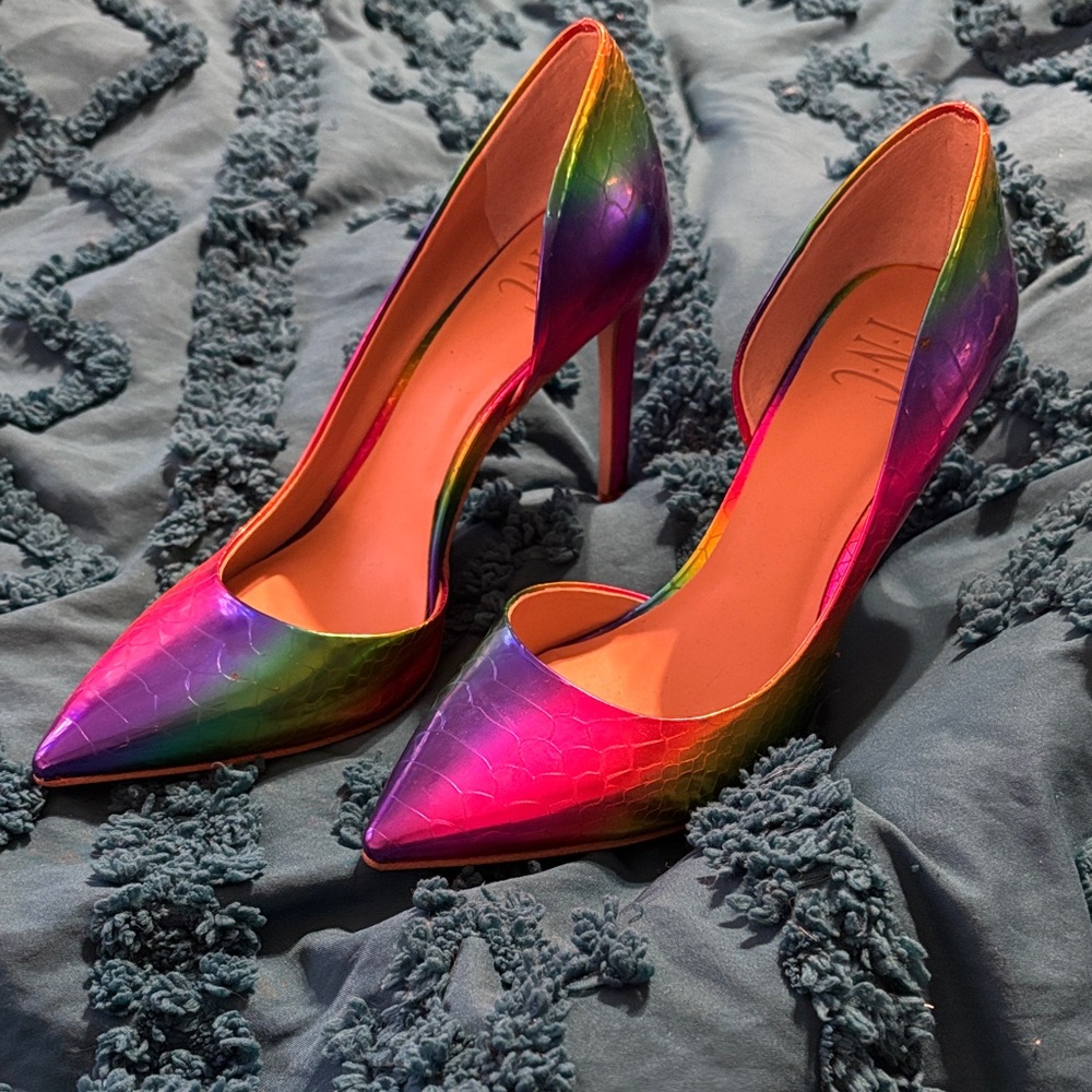 INC International Concepts Multicolor Heels